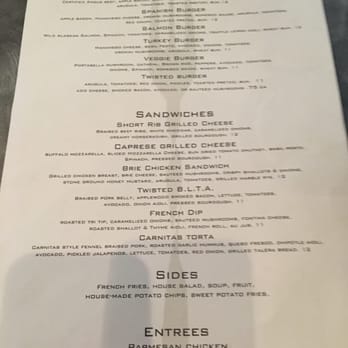 The Twisted Fork - New American Near Me - Reno, Nevada