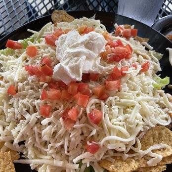 Whitey's - Whitey's Famous Chili Garden salad. - Burgers Near Me - Richfield, Ohio