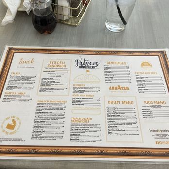 Frances' Deli - Menu - Delis Near Me - Chicago, Illinois Frances' Deli - Menu - Delis Near Me - Chicago, Illinois