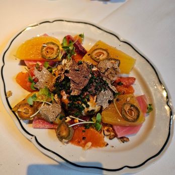 Josephine - A fresh summery salad topped with truffle! - French Near Me - Alexandria, Virginia Josephine - A fresh summery salad topped with truffle! - French Near Me - Alexandria, Virginia