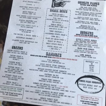 George's Corner - Front menu - American Near Me - St George, Utah George's Corner - Front menu - American Near Me - St George, Utah