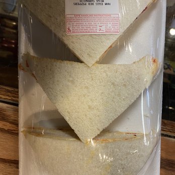 Asturias Bakery - HAM EGGS RED BELL PEPPERS MIGA SANDWICH - Bakeries Near Me - Houston, Texas