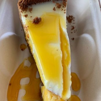 The Coffee Shack - Lili koi cheesecake, had taken a piece already yum. - Coffee & Tea Near Me - Captain Cook, Hawaii