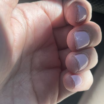 Nail It - The paint doesn't cover all of the nails - Nail Salons Near Me - Sandy, Utah