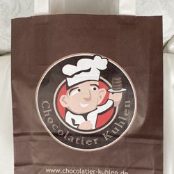 Chocolatier Kuhlen - Beautiful bag with business logo.