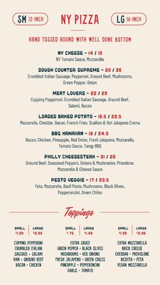 Menu photo 4 Dough Counter Denver, CO