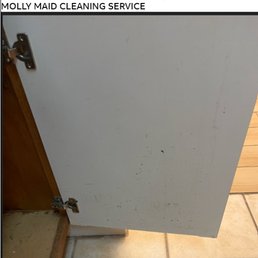 Cabinets after MOLLY MAID cleaning service