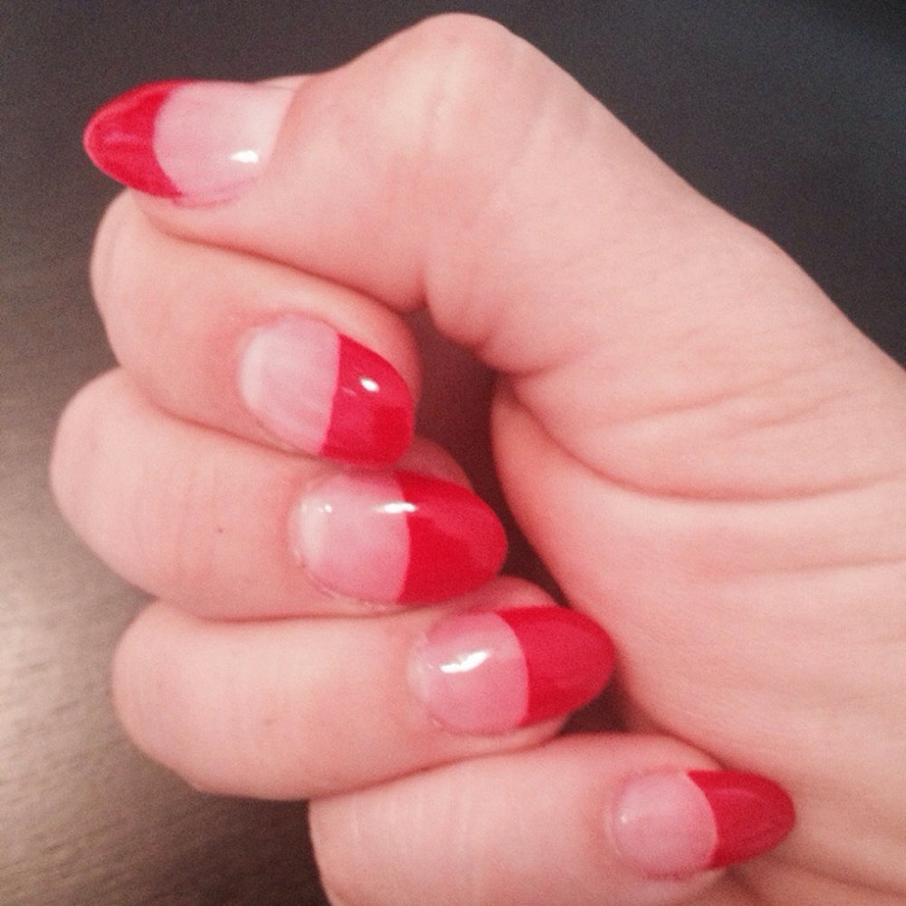 Stiletto nails by Katie