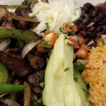Cruzteca Mexican Kitchen - Beef fajitas. Hubby liked them! - Breakfast & Brunch Near Me - Austin, Texas