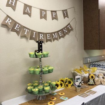 Fizz Bakery - Perfect for our retirement theme. Cookies were made elsewhere. I do not know if Fizz makes cookies or not. - Bakeries Near Me - Stockton, California