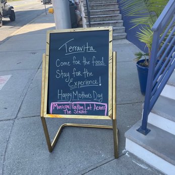 Terravita - Outside sign - New American Near Me - Edgewater, New Jersey Terravita - Outside sign - New American Near Me - Edgewater, New Jersey