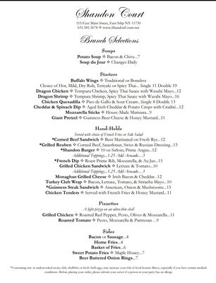 Menu photo 3 Shandon Court East Islip, NY Menu photo 3 Shandon Court East Islip, NY