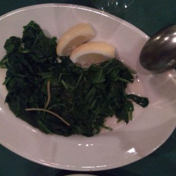 Castelli's - Boiled spinach - Italian Near Me - Palm Desert, California