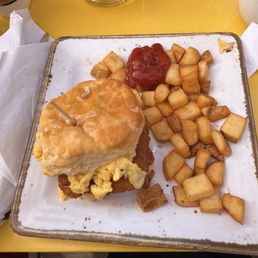Honey Chicken Biscuit