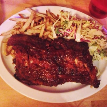 Smoke Daddy - Half baby ribs, French fries and coleslaw - Barbeque Near Me - Chicago, Illinois