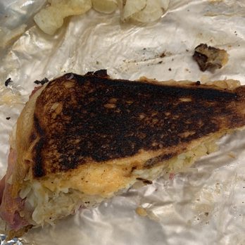 Roggenart European Bakery, Bistro & Cafe - Burnt Reuben they had no problem wrapping up. - Breakfast & Brunch Near Me - Ellicott City, Maryland