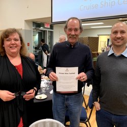 Baseline Wine & Spirits - Winners of a private wine tasting at the Lions Wine and Cheese Event.