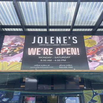 Jolene's - Airport - shop sign - Sandwiches Near Me - Honolulu, Hawaii Jolene's - Airport - shop sign - Sandwiches Near Me - Honolulu, Hawaii