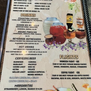 Casa Flor - Menu - Mexican Near Me - La Puente, California Casa Flor - Menu - Mexican Near Me - La Puente, California