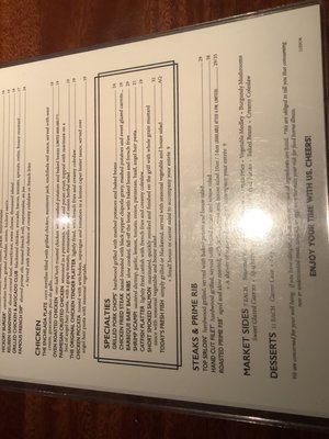 Menu photo 2 Charleston's Restaurant Oklahoma City, OK