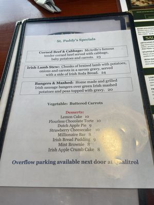 Menu photo 5 McArdle's Restaurant Fairport, NY Menu photo 5 McArdle's Restaurant Fairport, NY