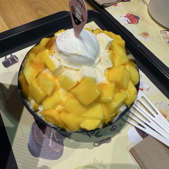 Sulbing - Mango cheese - Desserts Near Me - Santa Clara, California Sulbing - Mango cheese - Desserts Near Me - Santa Clara, California
