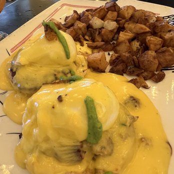 Breakfast Republic - Crab and Crawfish Benedict - Breakfast & Brunch Near Me - Irvine, California Breakfast Republic - Crab and Crawfish Benedict - Breakfast & Brunch Near Me - Irvine, California