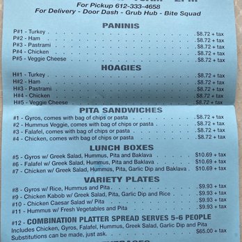Trieste Café - New menu; March 1st, 2021!!! - Delis Near Me - Minneapolis, Minnesota