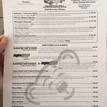 Classy Chassis Car Wash - Current price menu - Car Wash Near Me - Biloxi, Mississippi Classy Chassis Car Wash - Current price menu - Car Wash Near Me - Biloxi, Mississippi