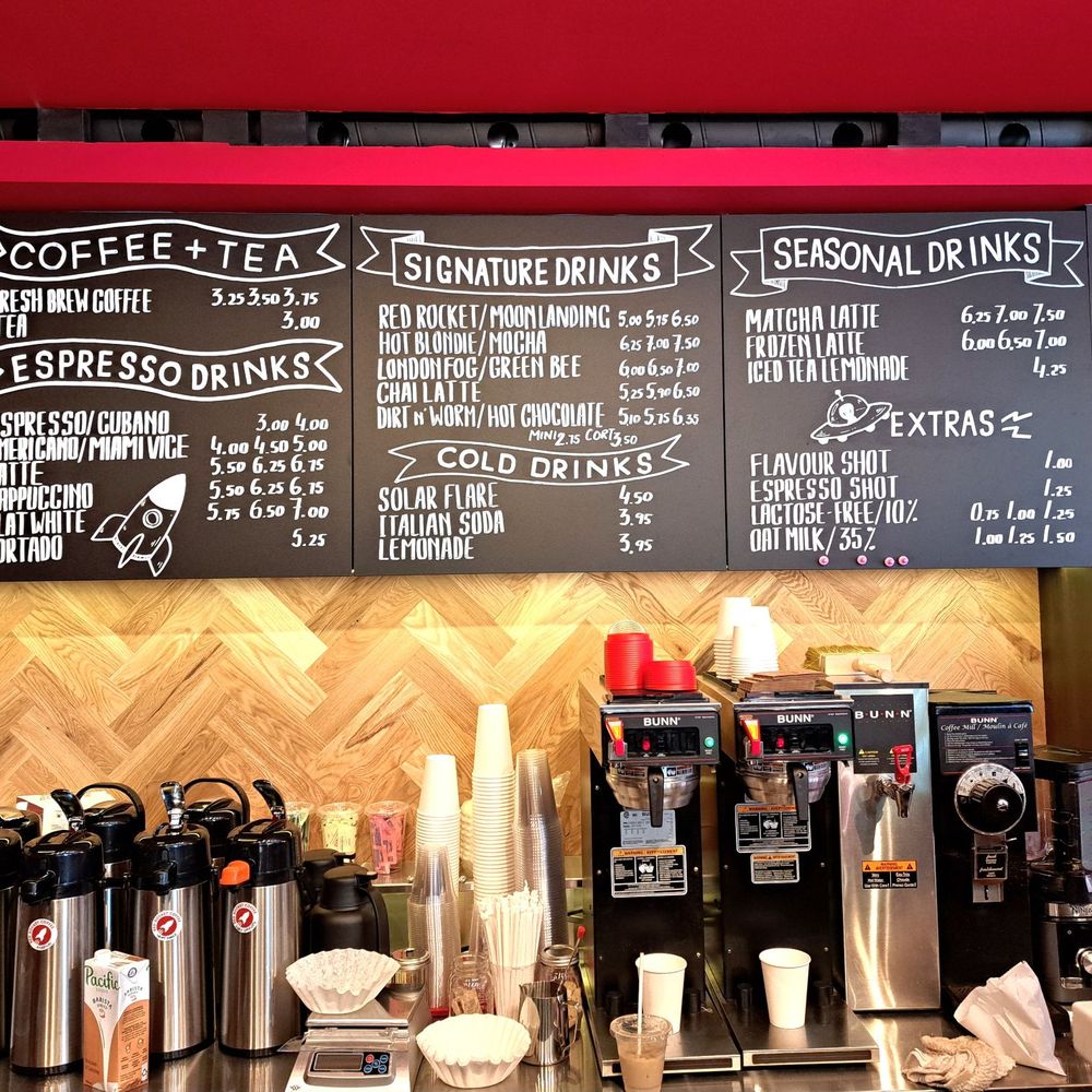 Red Rocket Coffee - Menu (August 2025) - Coffee & Tea Near Me - Toronto, Ontario Red Rocket Coffee - Menu (August 2025) - Coffee & Tea Near Me - Toronto, Ontario