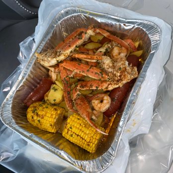 Krab Kingz Seafood - SEASIDE PLATTER. - Seafood Near Me - Austin, Texas