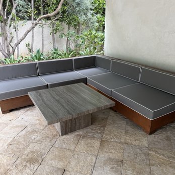 FM Custom Upholstery - Custom cushions for couch with piping. - Furniture Reupholstery Near Me - North Hollywood, California FM Custom Upholstery - Custom cushions for couch with piping. - Furniture Reupholstery Near Me - North Hollywood, California