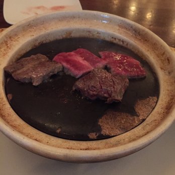 Uchi Dallas - Wagging beef hot rock - Japanese Near Me - Dallas, Texas Uchi Dallas - Wagging beef hot rock - Japanese Near Me - Dallas, Texas