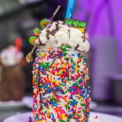 Burgerology Midtown - The Rainbow cookie milkshake