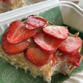 Spiller Park Coffee - Toco Hill - Nut butter toast w fruit. - Coffee & Tea Near Me - Atlanta, Georgia Spiller Park Coffee - Toco Hill - Nut butter toast w fruit. - Coffee & Tea Near Me - Atlanta, Georgia