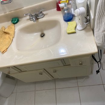 Pro Restoration - Damaged old vanity still there. - General Contractors Near Me - Las Vegas, Nevada Pro Restoration - Damaged old vanity still there. - General Contractors Near Me - Las Vegas, Nevada