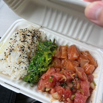 Seattle Fish Guys - Got the Shoyu Tuna Poke Bowl and sweet salmon poke bowl. - Seafood Markets Near Me - Seattle, Washington Seattle Fish Guys - Got the Shoyu Tuna Poke Bowl and sweet salmon poke bowl. - Seafood Markets Near Me - Seattle, Washington