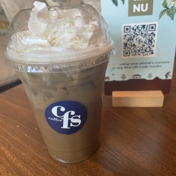 CFS Coffee - Iced pumpkin spice charcoal latte - Coffee & Tea Near Me - Orlando, Florida CFS Coffee - Iced pumpkin spice charcoal latte - Coffee & Tea Near Me - Orlando, Florida
