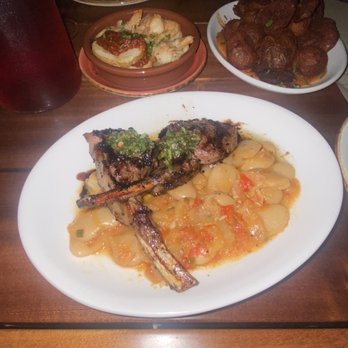 Gypsy Kitchen - Lamb Chops and Lima beans. - Spanish Near Me - Atlanta, Georgia Gypsy Kitchen - Lamb Chops and Lima beans. - Spanish Near Me - Atlanta, Georgia