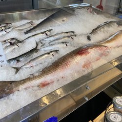 New England Fishmongers - Lots of choices in the case, and even whole fish available for purchase
