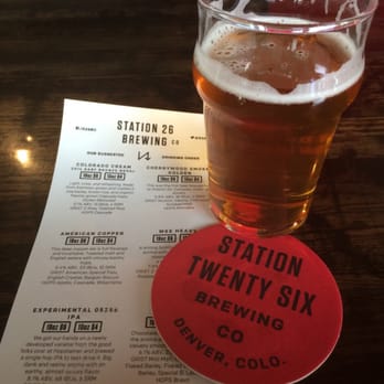 Station 26 Brewing - Really enjoyed my visit! I will go back and will see Mike at Hayters soon - Breweries Near Me - Denver, Colorado Station 26 Brewing - Really enjoyed my visit! I will go back and will see Mike at Hayters soon - Breweries Near Me - Denver, Colorado