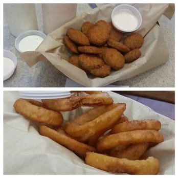 Boulder Pit Stop - Zucchini and Onion Rings - American Near Me - Boulder City, Nevada Boulder Pit Stop - Zucchini and Onion Rings - American Near Me - Boulder City, Nevada