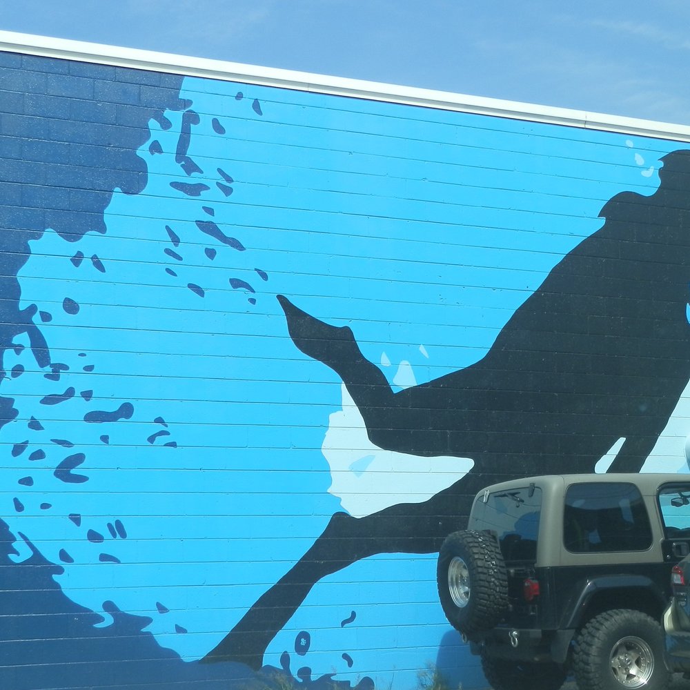 Scuba - Ikelite mural - part of the Scuba - Ikelite mural by Anne Castillo 2013 - Public Art Near Me - Indianapolis, Indiana Scuba - Ikelite mural - part of the Scuba - Ikelite mural by Anne Castillo 2013 - Public Art Near Me - Indianapolis, Indiana
