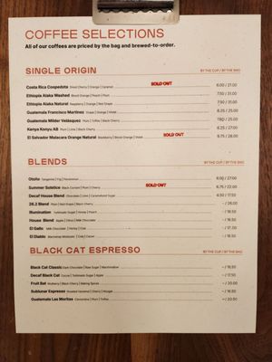 Menu photo 3 Intelligentsia Coffee Chicago, IL