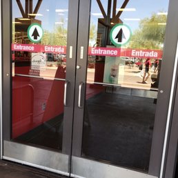 Exterior outside entrance of Target - Entry - Scottsdale, Arizona Exterior outside entrance of Target - Entry - Scottsdale, Arizona