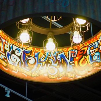 CoolVines - a chandelier with graffiti on it - Beer, Wine & Spirits Near Me - Jersey City, New Jersey CoolVines - a chandelier with graffiti on it - Beer, Wine & Spirits Near Me - Jersey City, New Jersey