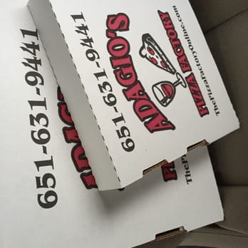 Adagio's Pizza Factory - Take out pizza! - Pizza Near Me - New Brighton, Minnesota
