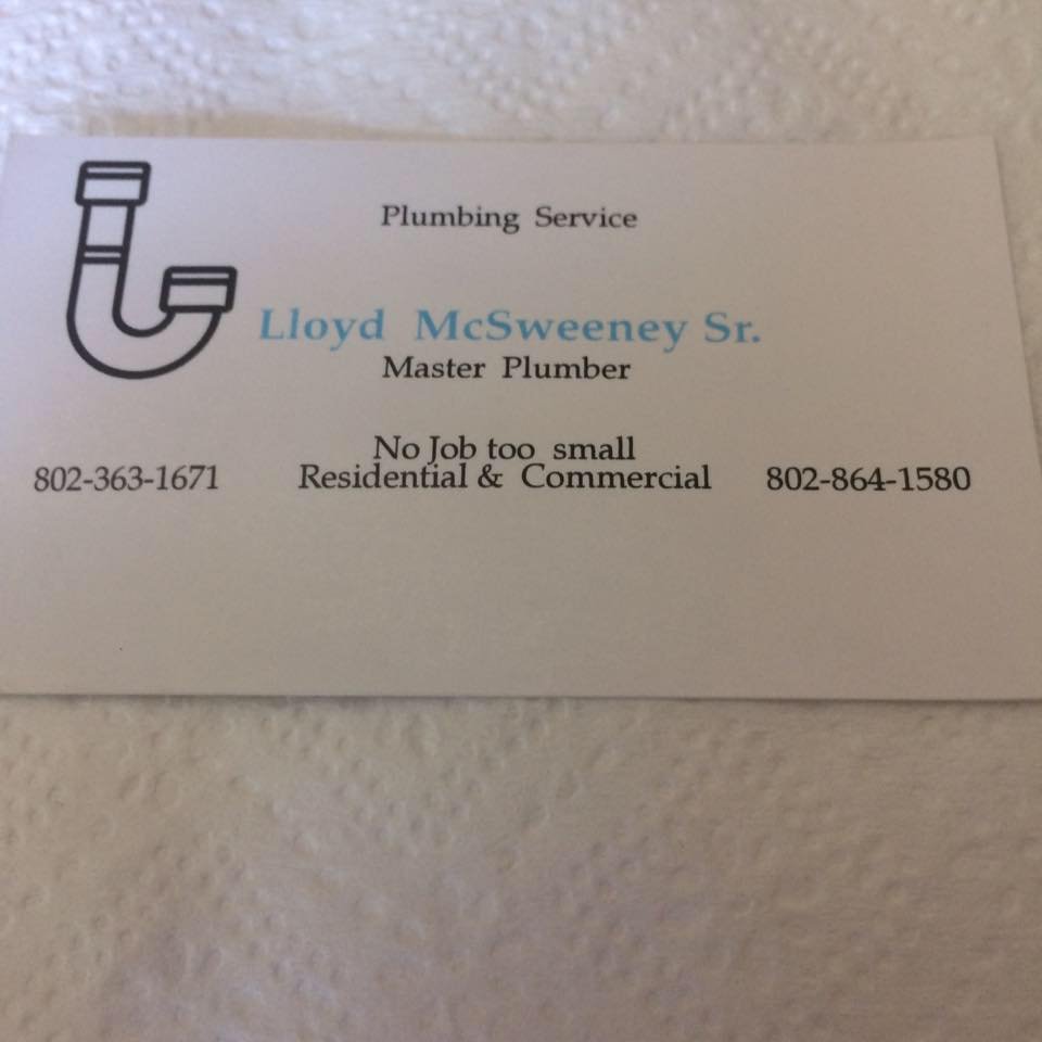 Slide of Lloyd Mcsweeney Sr Plumbing service