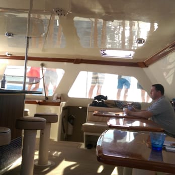 Capt Andy's - Seating inside - Boat Tours Near Me - Ele'ele, Hawaii