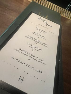 Menu photo 3 Bar Henry Los Angeles, CA Menu photo 3 Bar Henry Los Angeles, CA